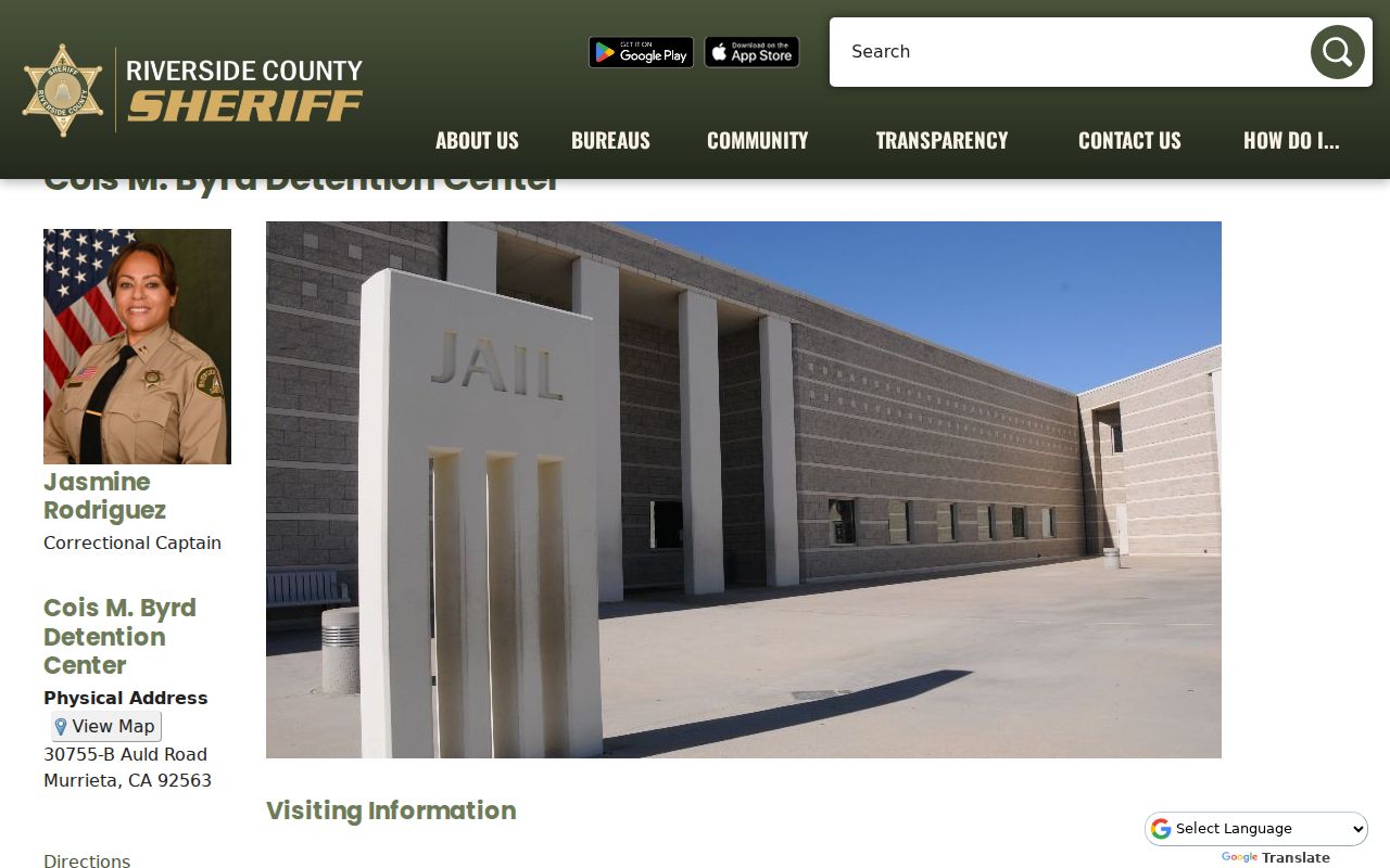 Temecula residents directory Riverside County Sheriff inmate locator