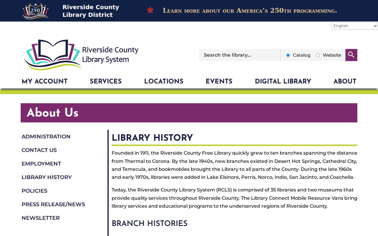 Temecula residents directory library history and local records
